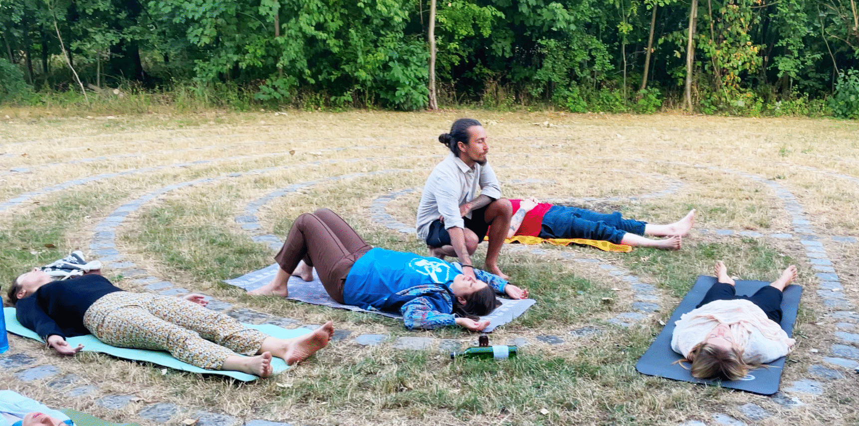 Breathflow Session im Marienbergpark